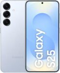 Samsung Galaxy S25 AI Smartphone mit Galaxy AI, Ohne Vertrag, Handy mit Android, 12 GB RAM, 128 GB Speicher, 50-MP-Kamera, Icyblue, 3 Jahre Herstellergarantie [Exklusiv auf Amazon]