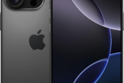 Apple iPhone 16 Pro 256 GB: 5G Handy mit Kamerasteuerung, 4K 120 fps Dolby Vision und einem großen Sprung bei der Batterielaufzeit. Funktioniert mit AirPods, Titan Schwarz